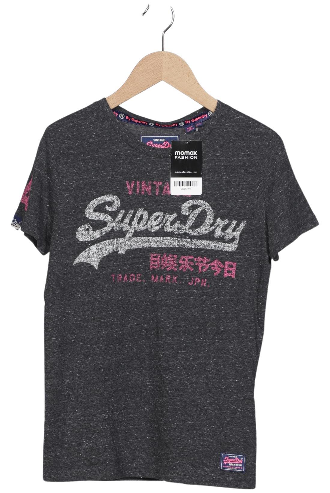 

Superdry Damen T-Shirt, grau, Gr. 34