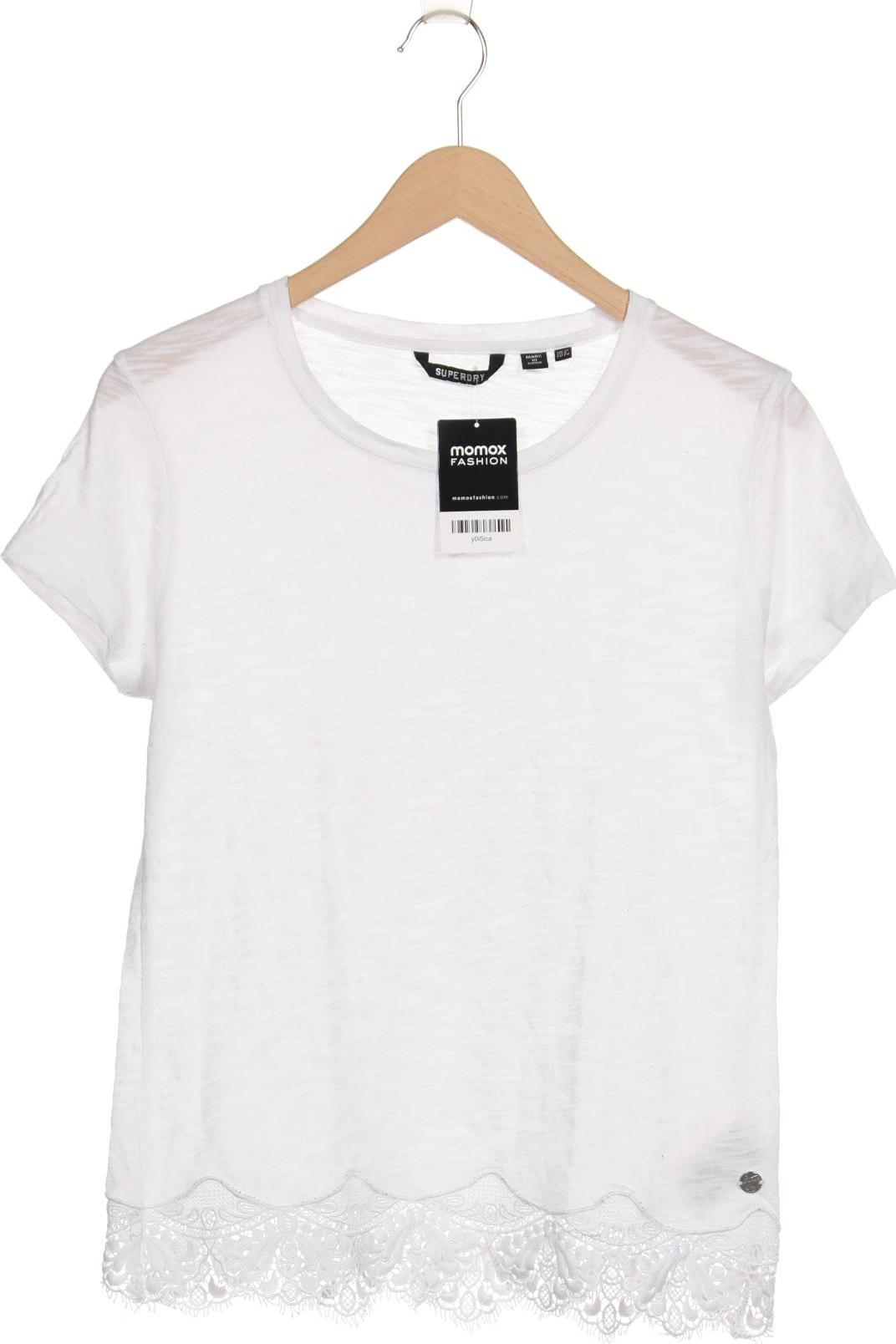 

Superdry Damen T-Shirt, weiß, Gr. 38