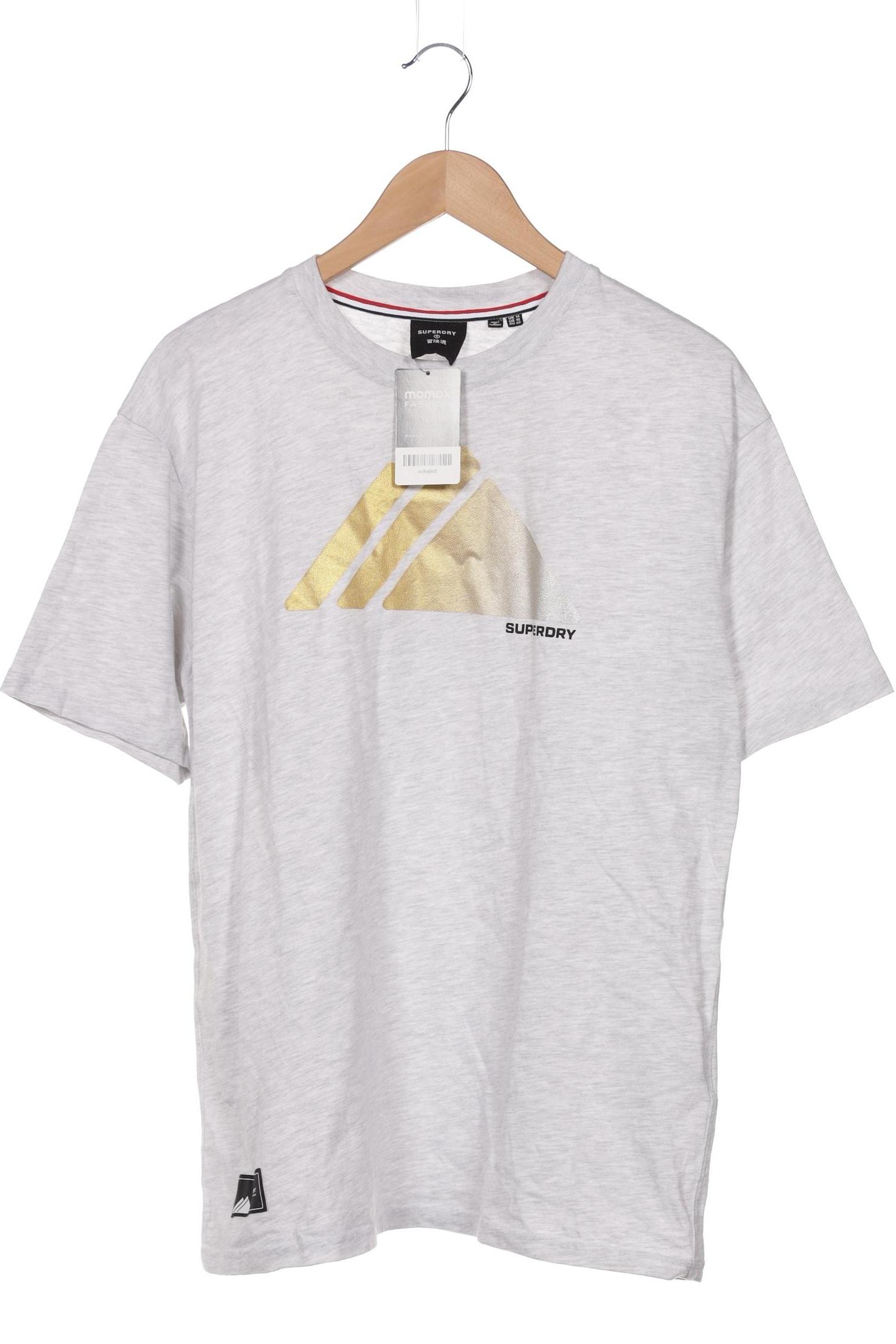 

Superdry Damen T-Shirt, grau, Gr. 42