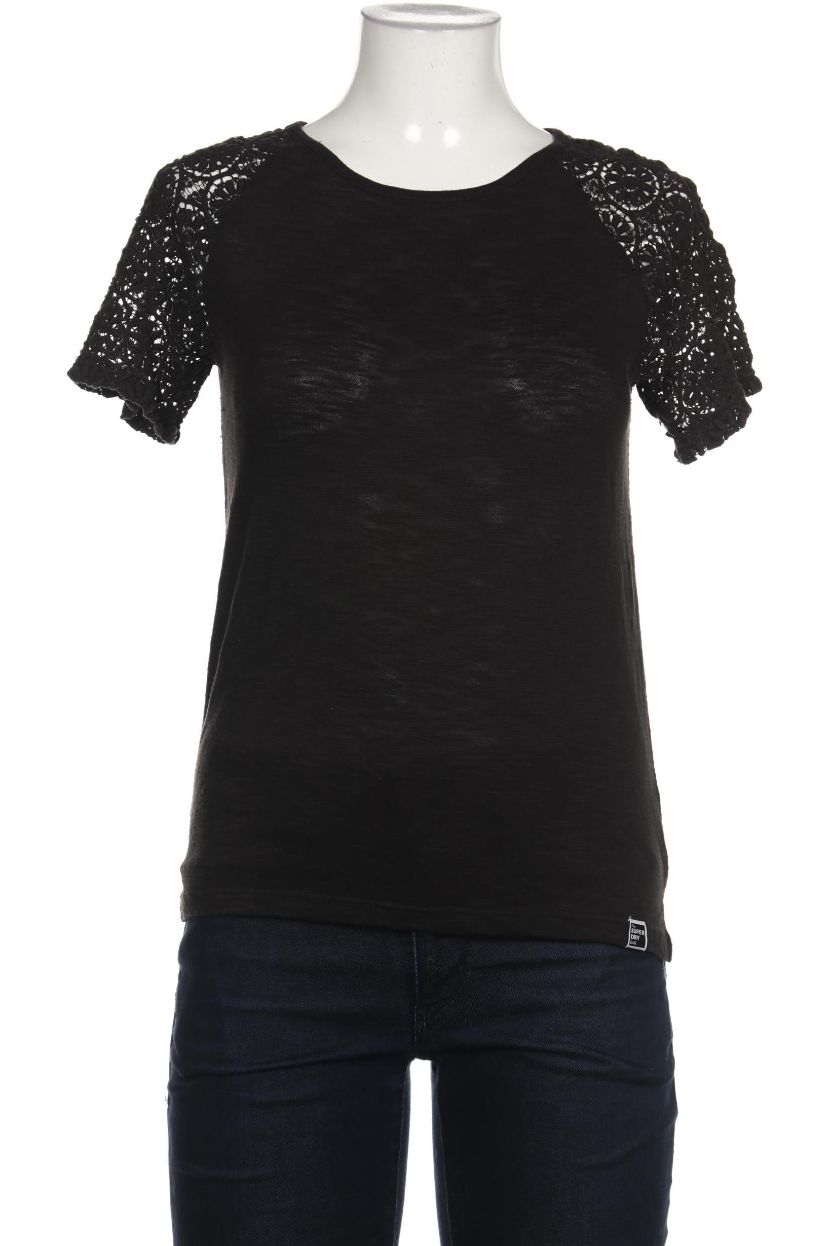 

Superdry Damen T-Shirt, schwarz