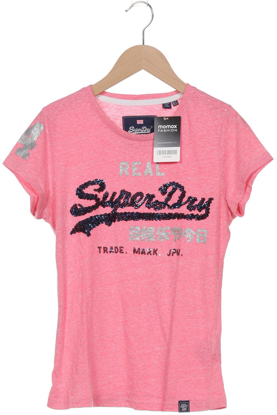 

Superdry Damen T-Shirt, pink, Gr. 38