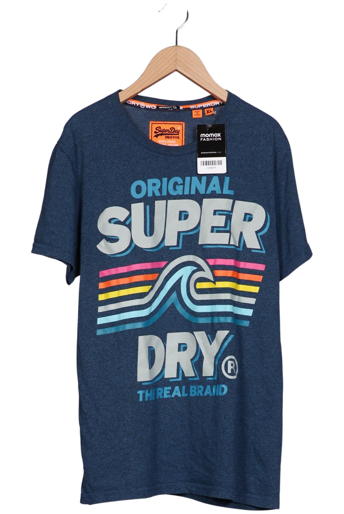 

Superdry Damen T-Shirt, blau, Gr. 44