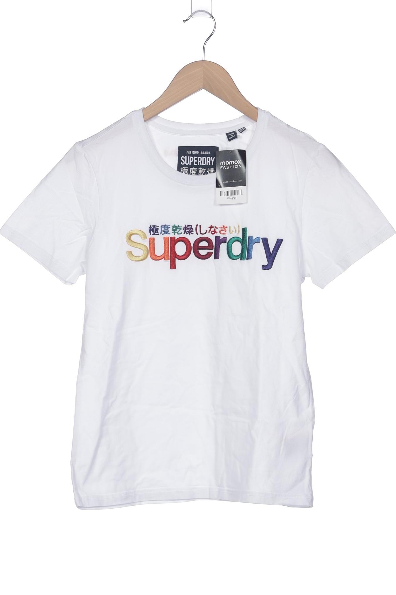 

Superdry Damen T-Shirt, weiß, Gr. 40