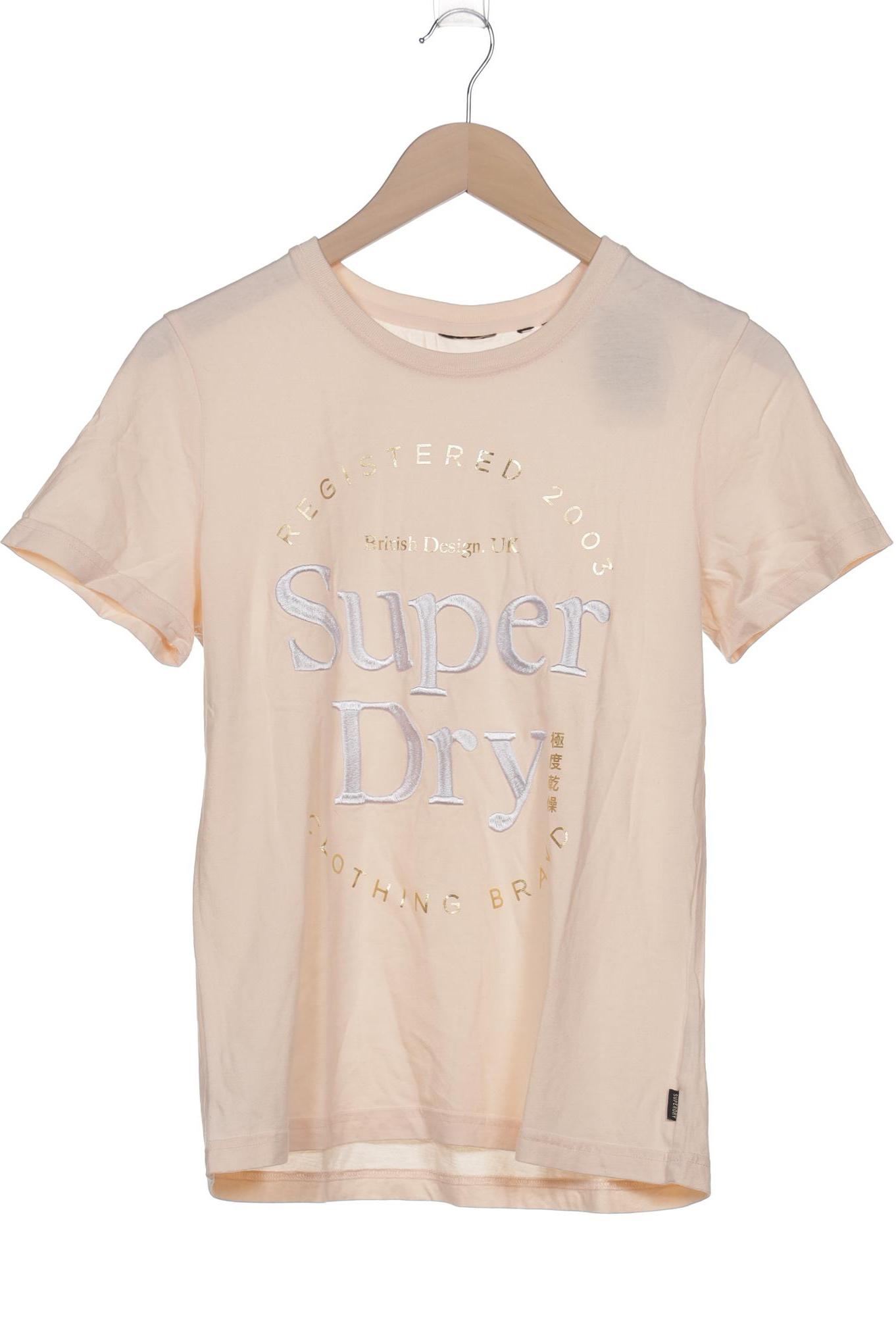 

Superdry Damen T-Shirt, orange, Gr. 38