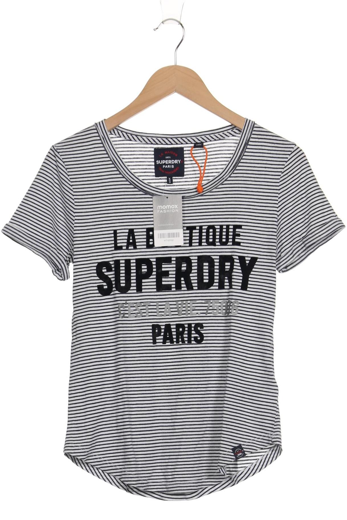 

Superdry Damen T-Shirt, weiß, Gr. 34