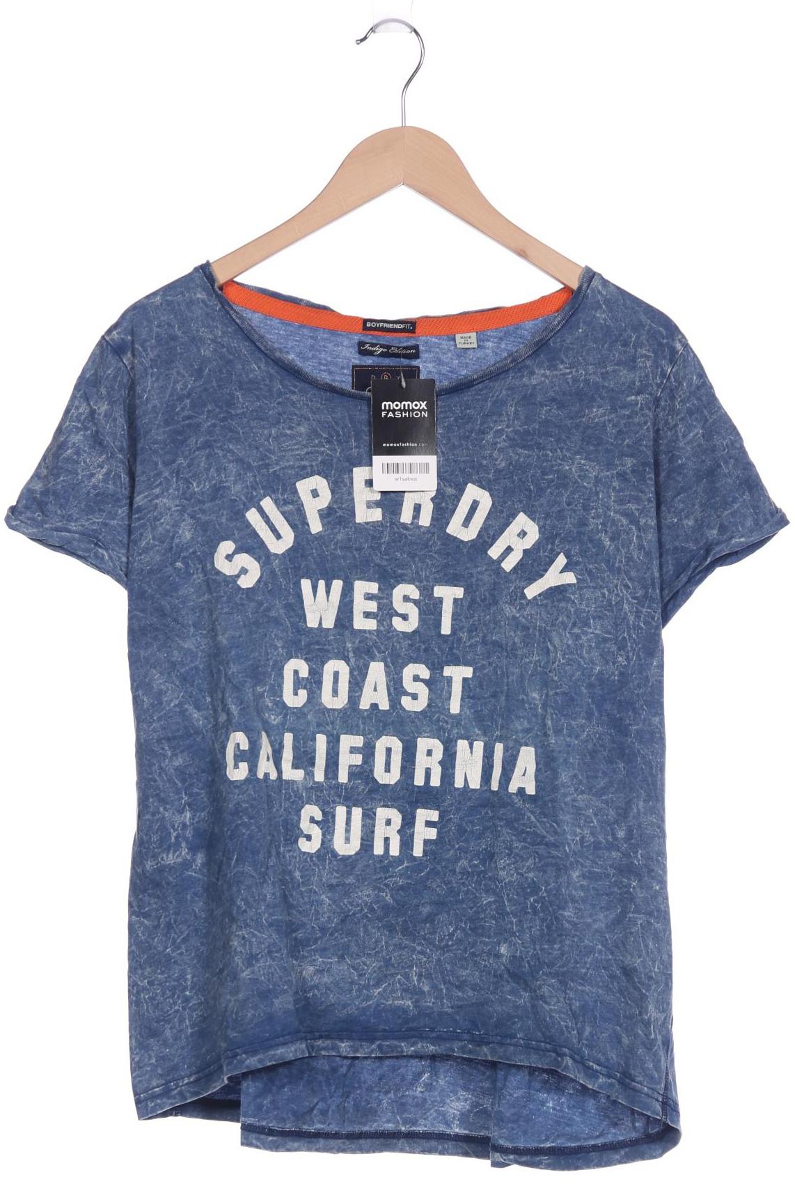 

Superdry Damen T-Shirt, blau, Gr. 44