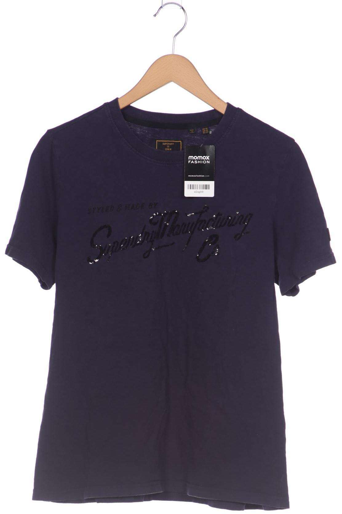 

Superdry Damen T-Shirt, flieder, Gr. 42