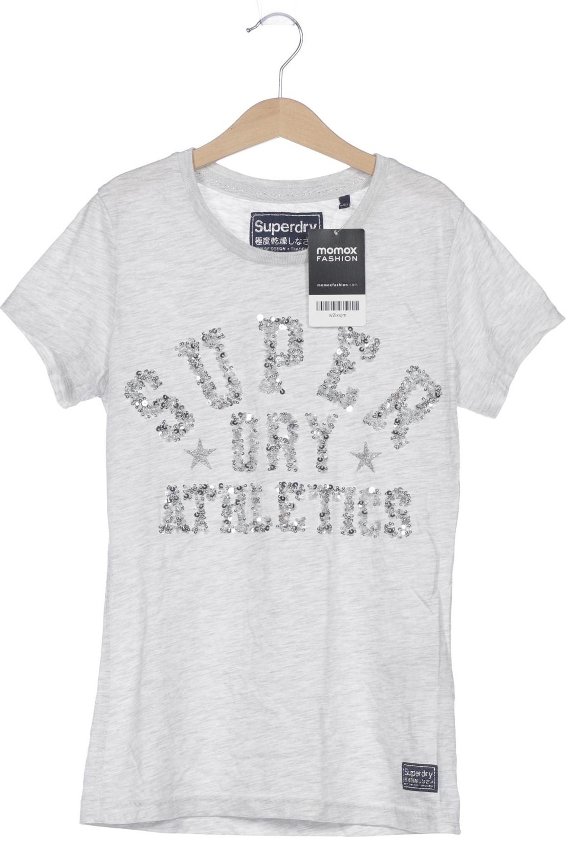 

Superdry Damen T-Shirt, grau, Gr. 34