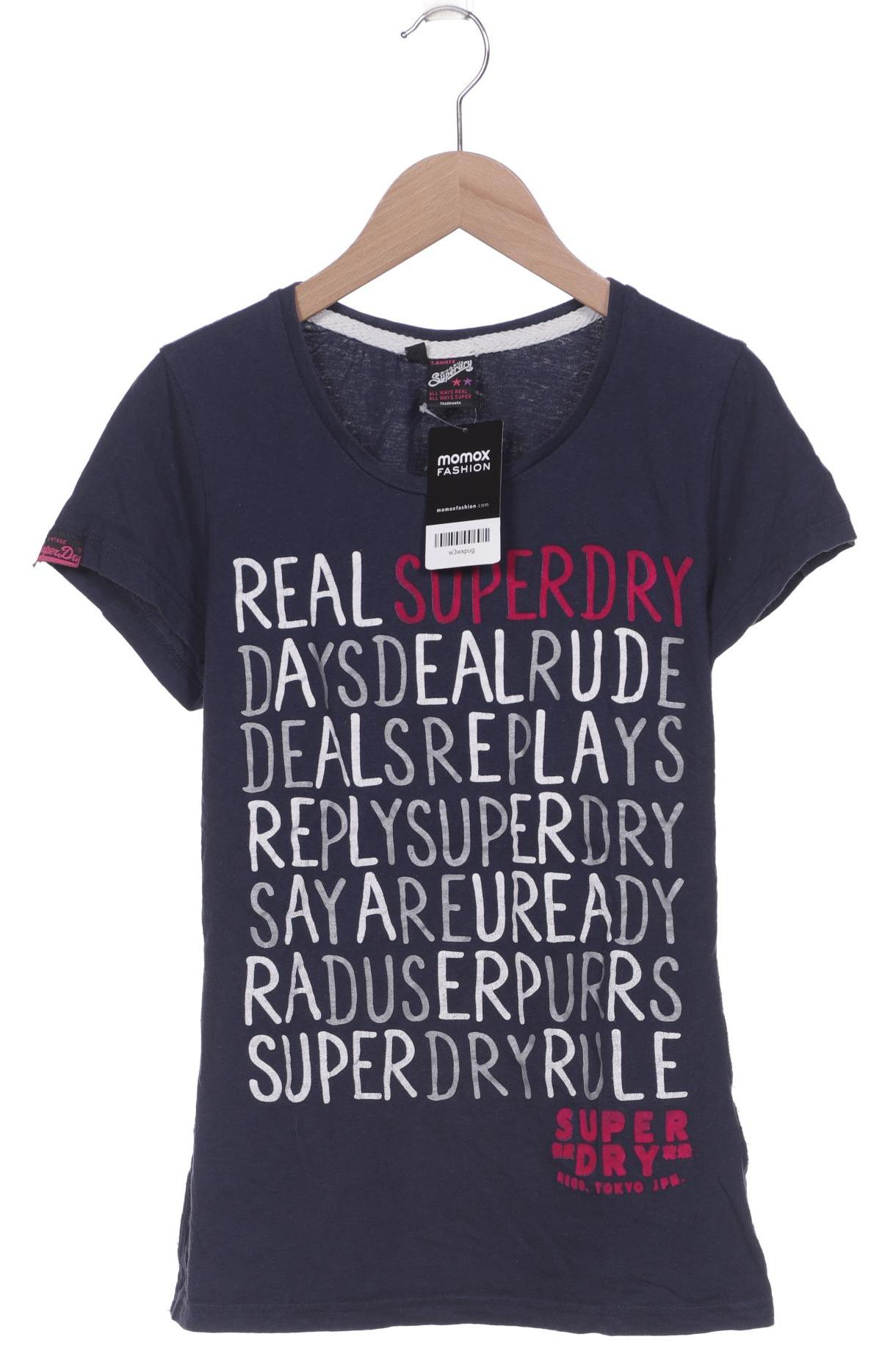 

Superdry Damen T-Shirt, marineblau