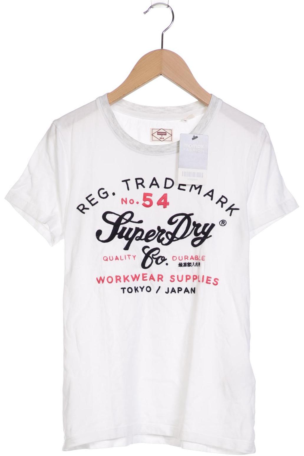 

Superdry Damen T-Shirt, weiß, Gr. 36