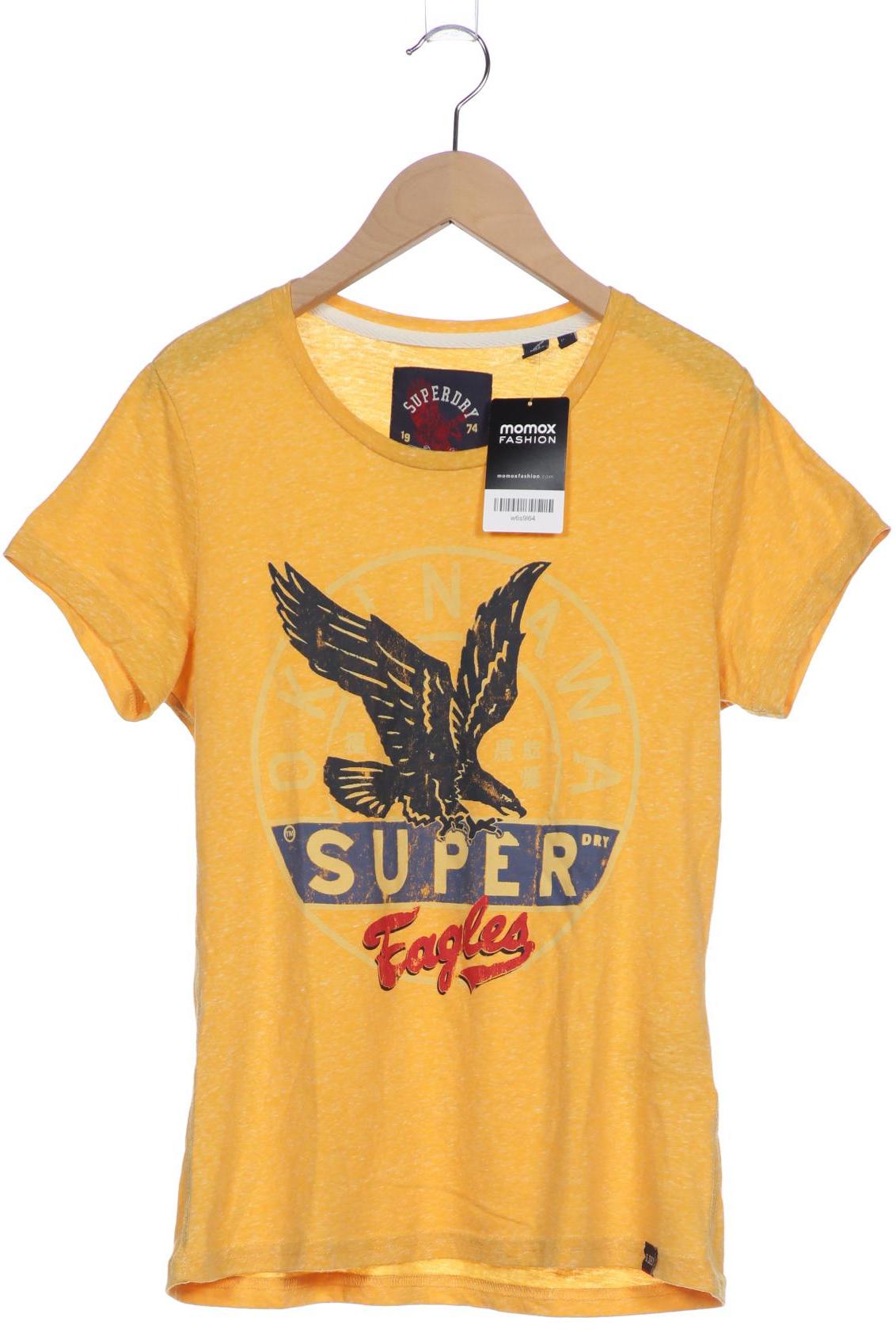 

Superdry Damen T-Shirt, orange, Gr. 40