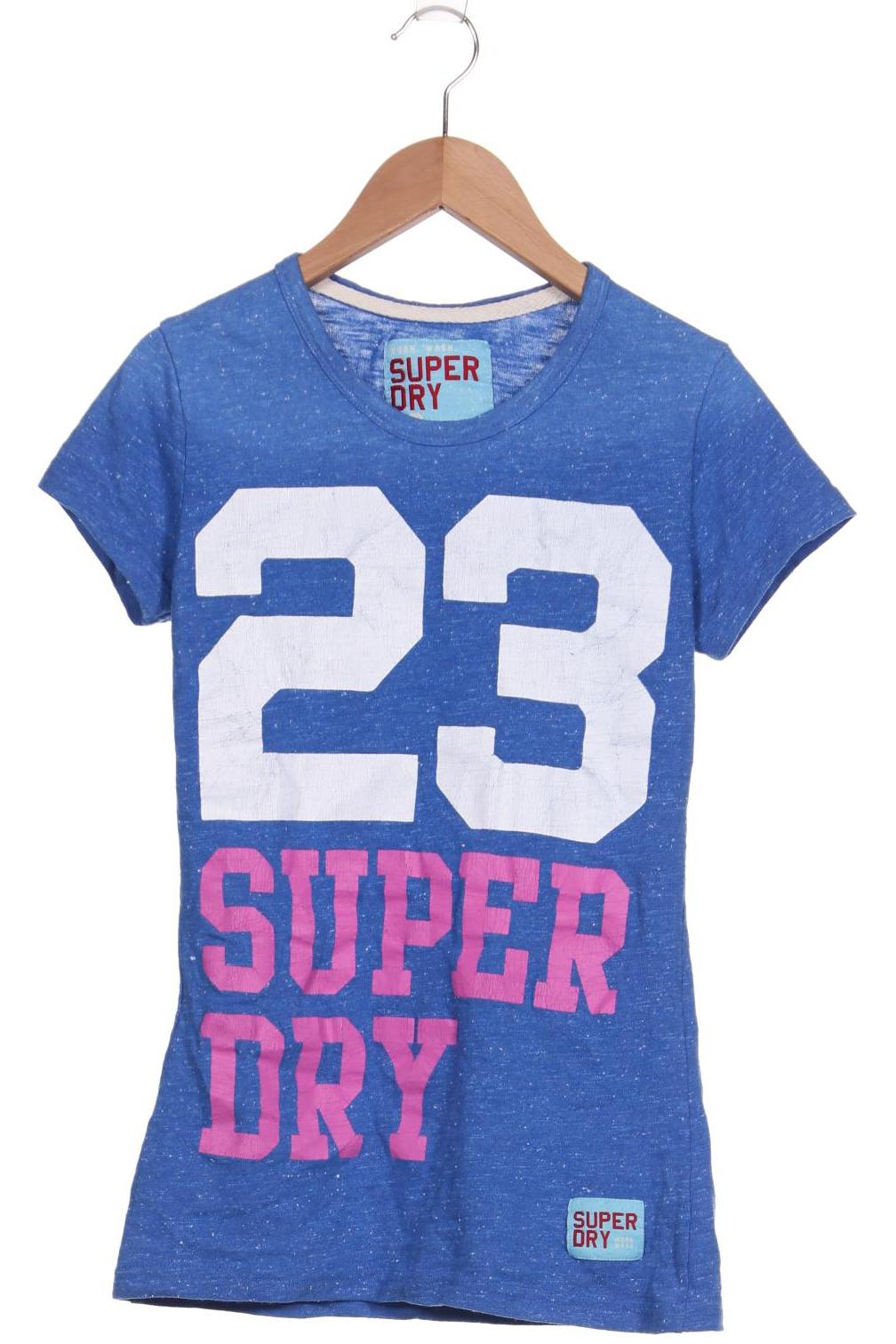 

Superdry Damen T-Shirt, blau