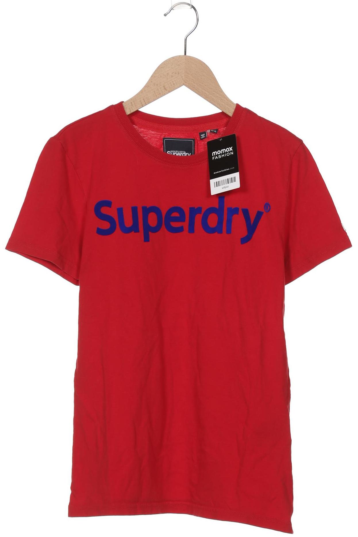 

Superdry Damen T-Shirt, rot, Gr. 36