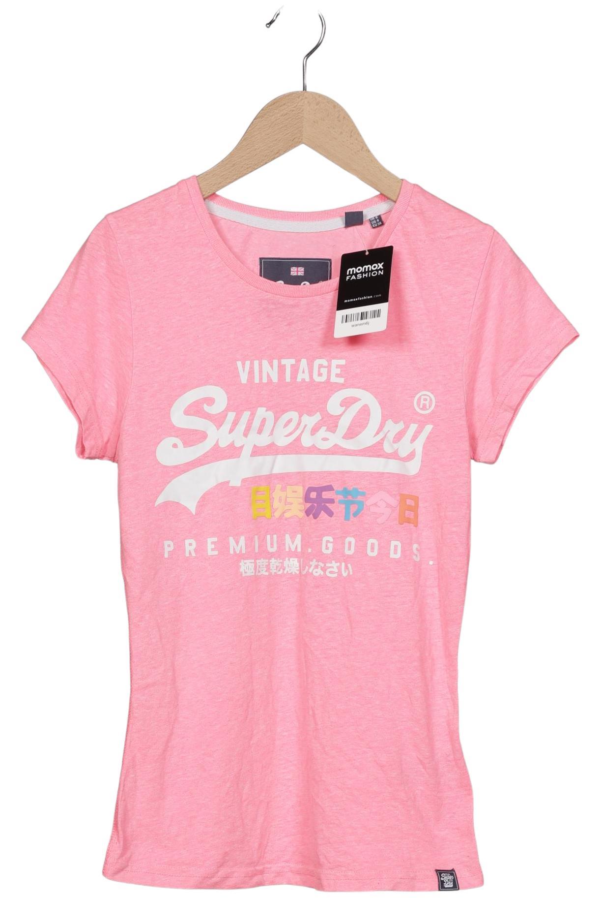 

Superdry Damen T-Shirt, pink, Gr. 36