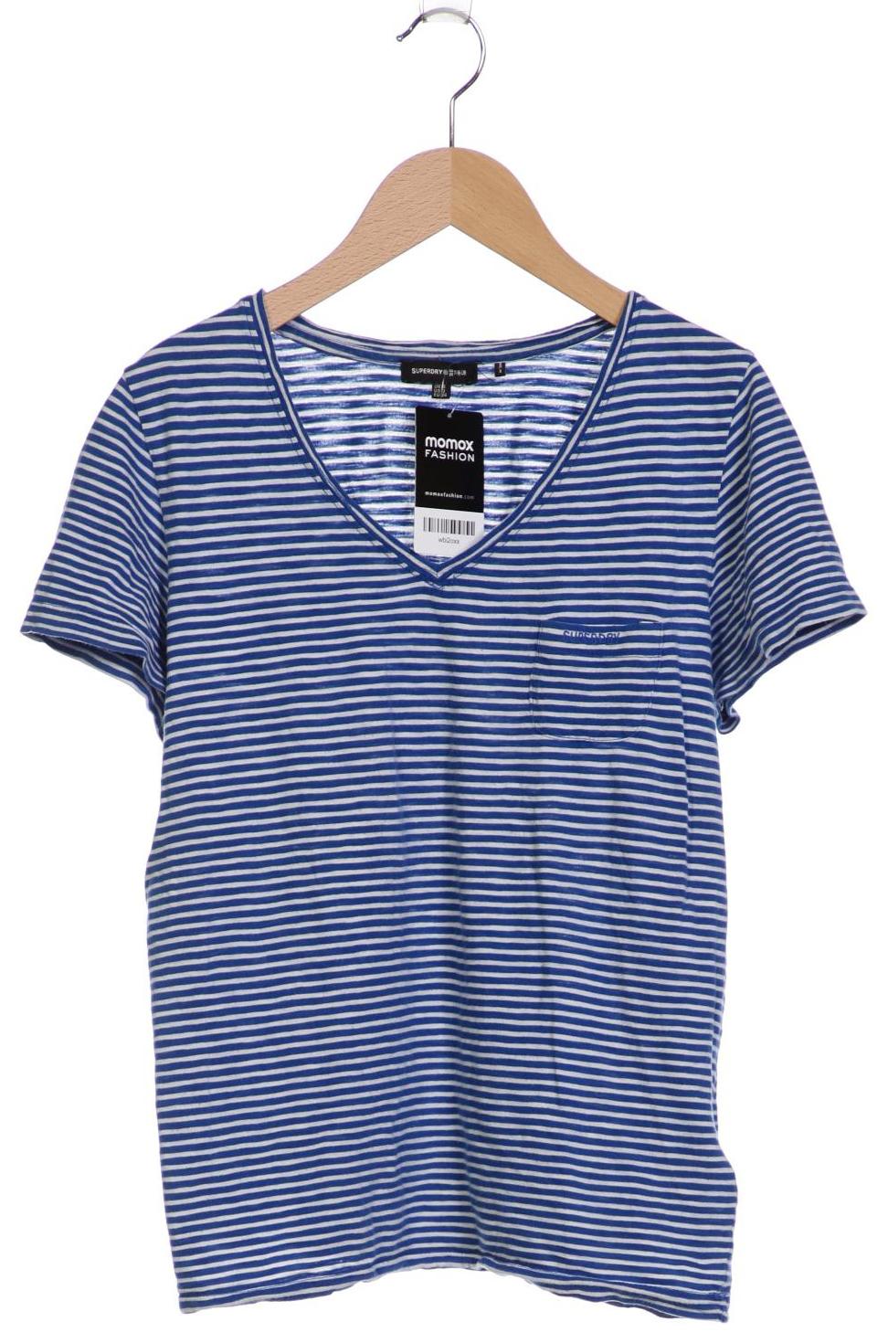 

Superdry Damen T-Shirt, blau, Gr. 34