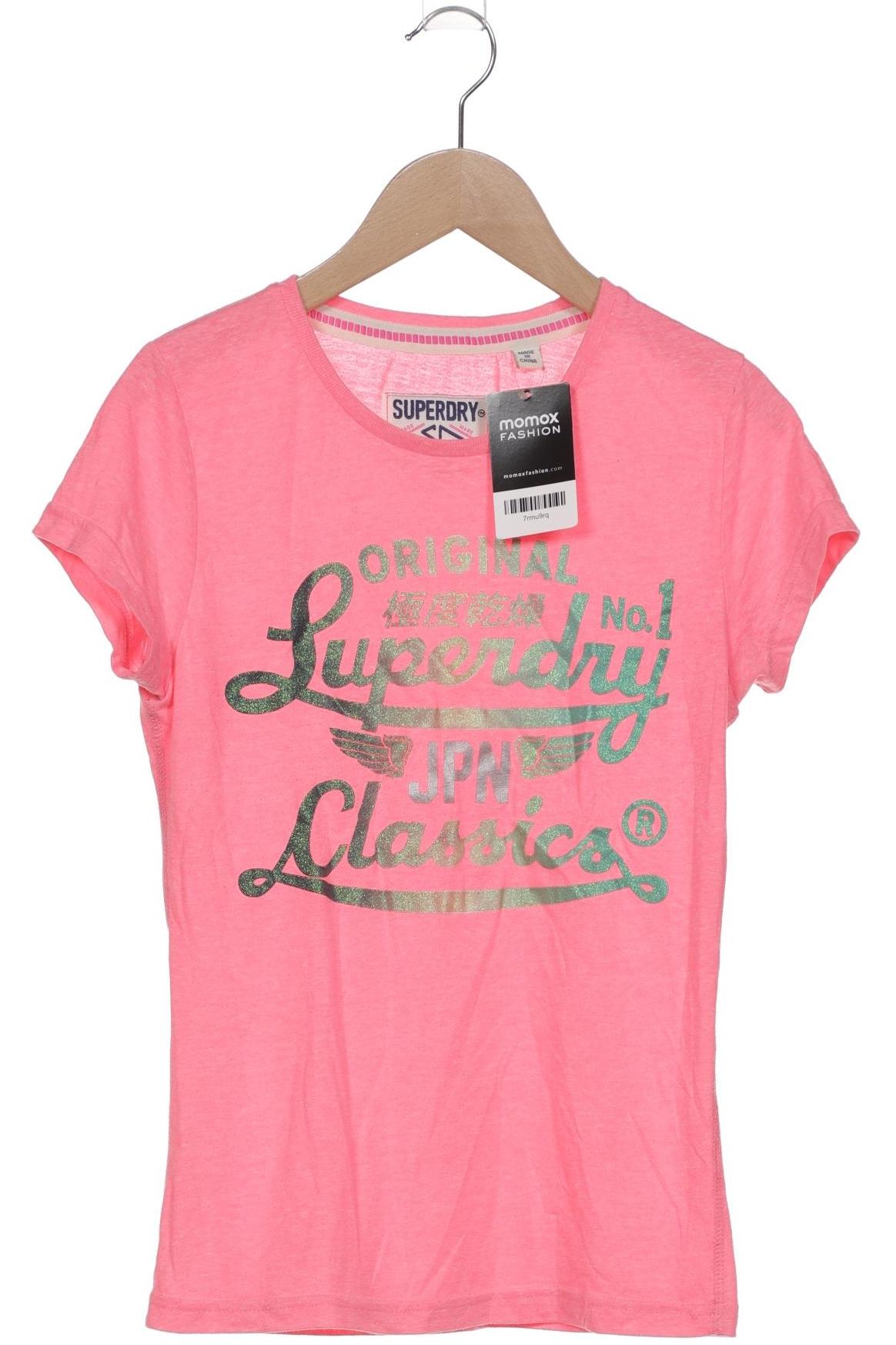

Superdry Damen T-Shirt, pink, Gr. 36