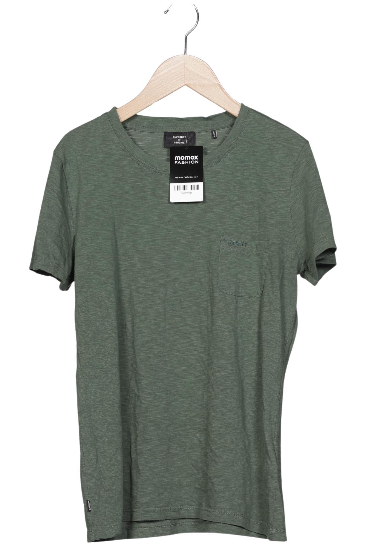 

Superdry Damen T-Shirt, grün, Gr. 36