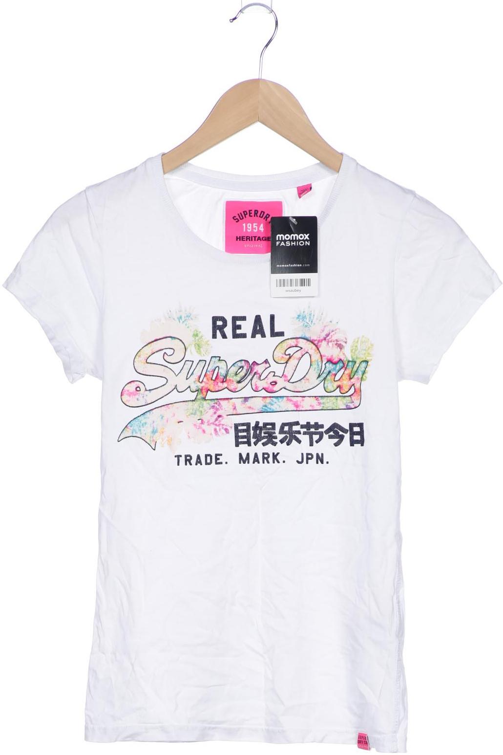 

Superdry Damen T-Shirt, weiß, Gr. 40