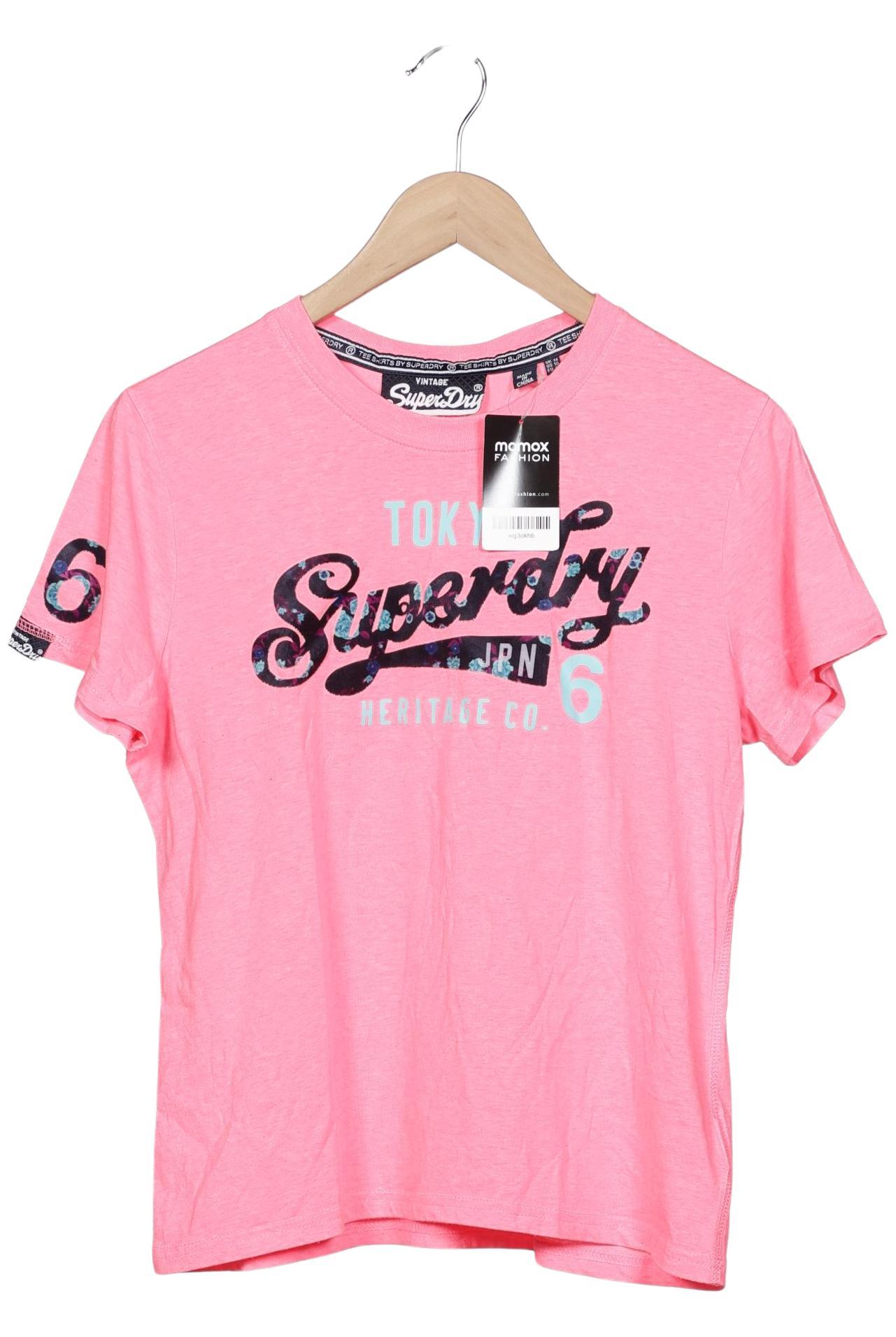 

Superdry Damen T-Shirt, neon, Gr. 42
