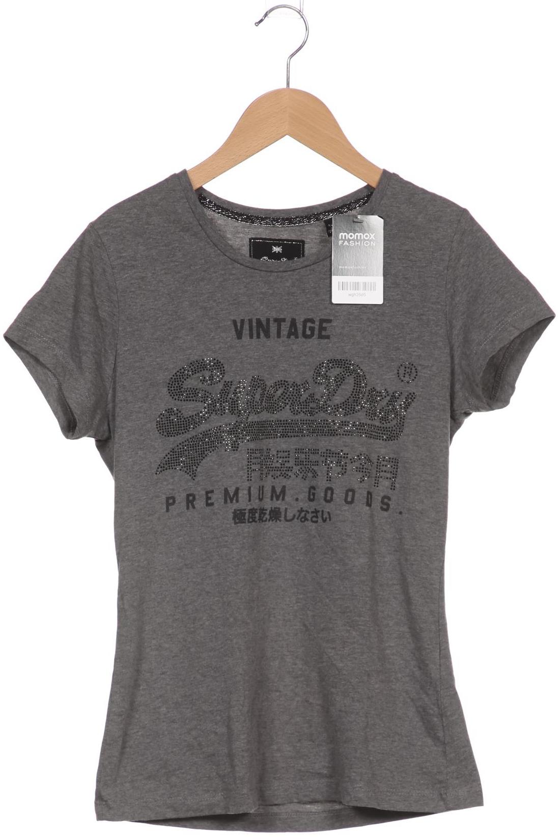 

Superdry Damen T-Shirt, grau, Gr. 38
