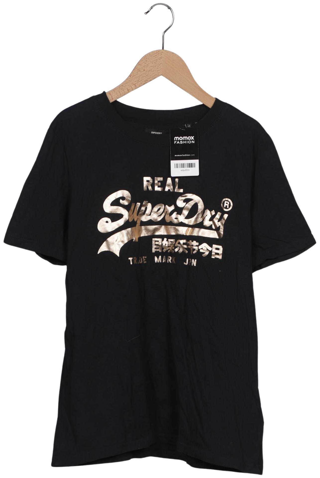 

Superdry Damen T-Shirt, schwarz, Gr. 40