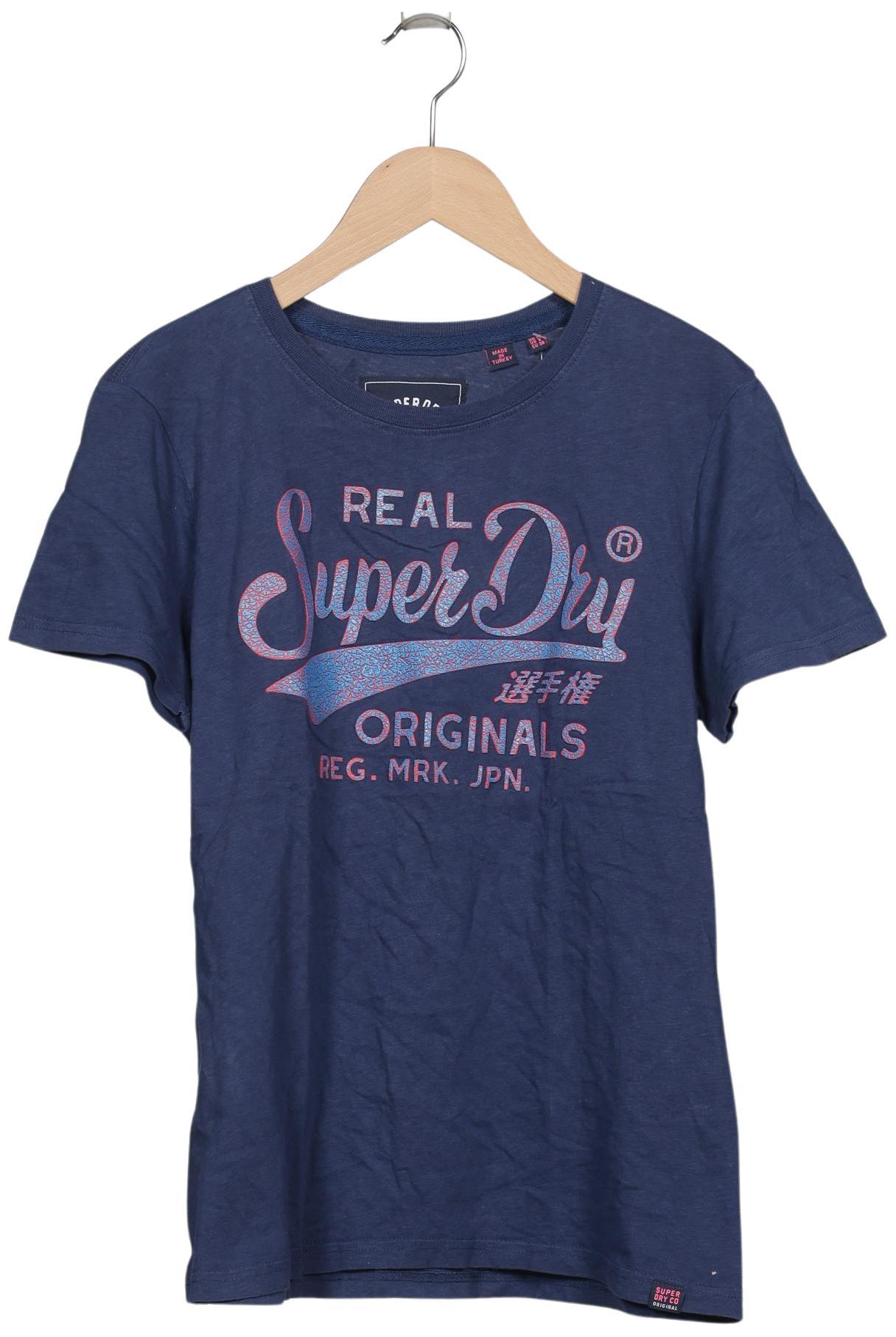 

Superdry Damen T-Shirt, marineblau, Gr. 38