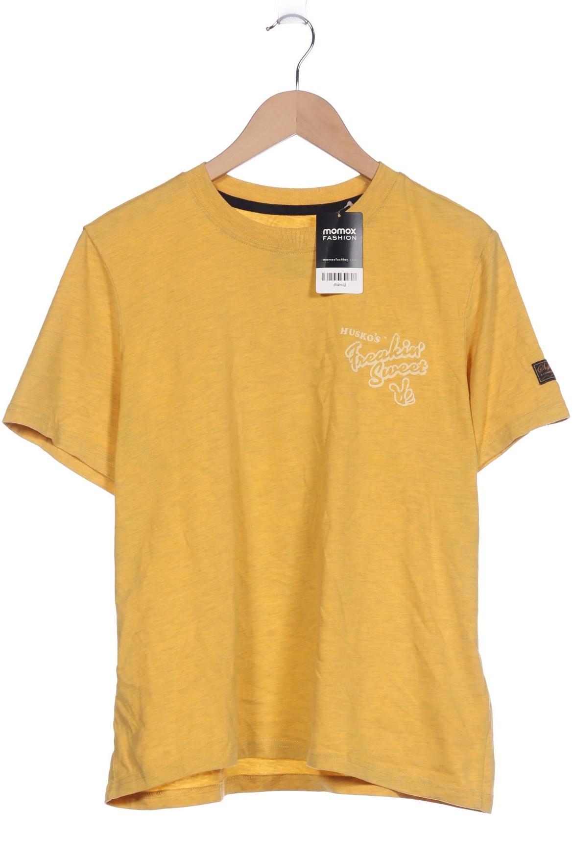 

Superdry Damen T-Shirt, gelb, Gr. 44
