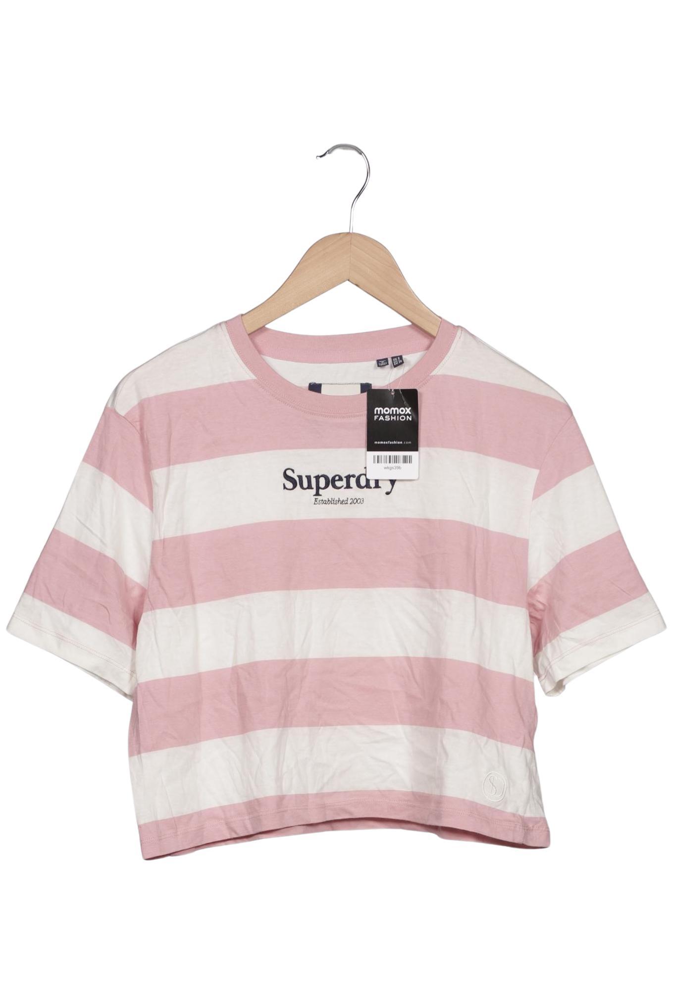 

Superdry Damen T-Shirt, pink, Gr. 36