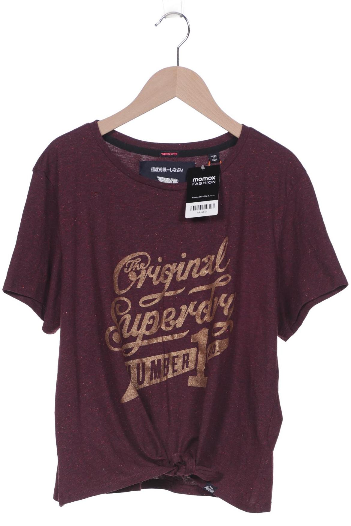 

Superdry Damen T-Shirt, bordeaux