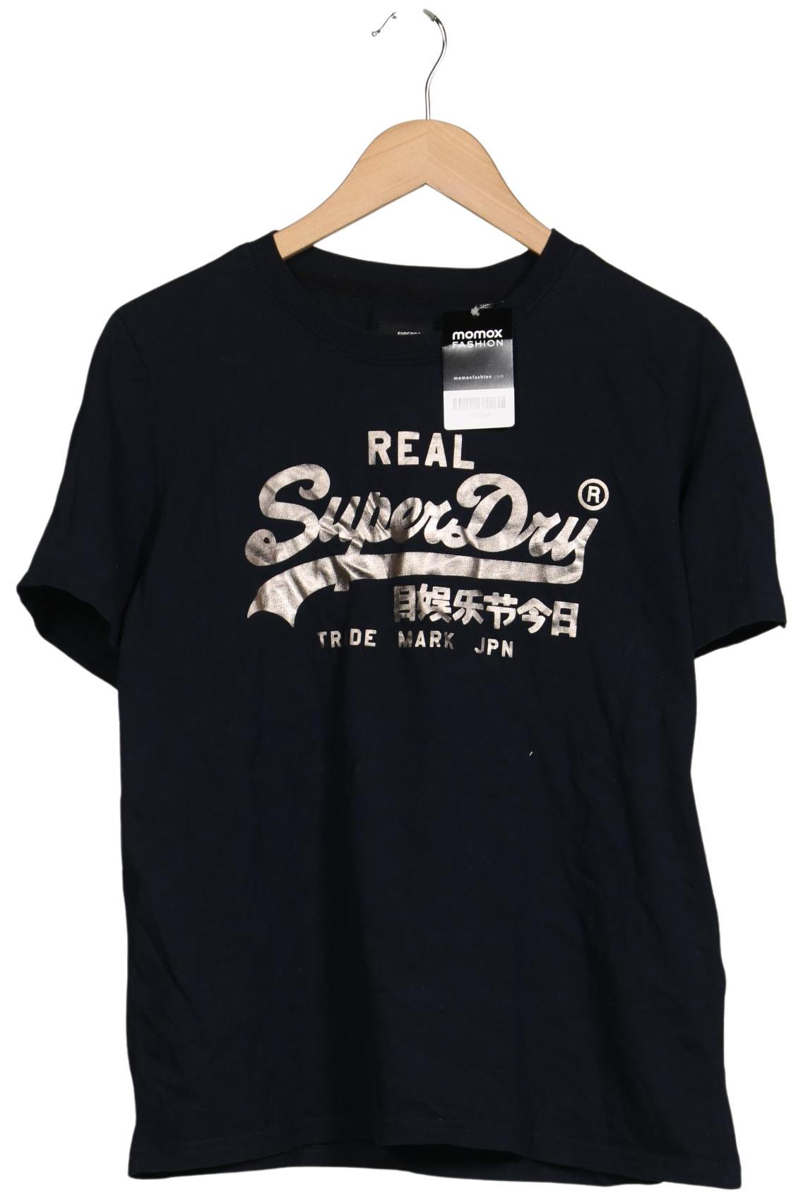 

Superdry Damen T-Shirt, marineblau, Gr. 40