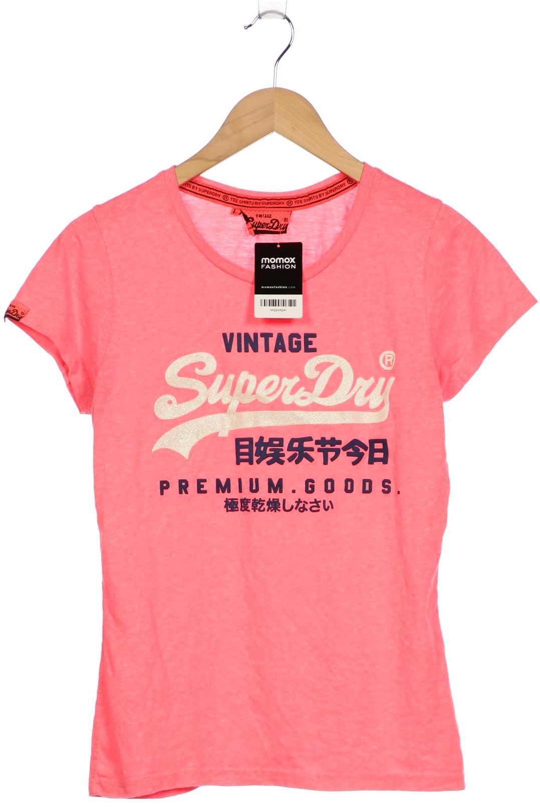 

Superdry Damen T-Shirt, pink, Gr. 42