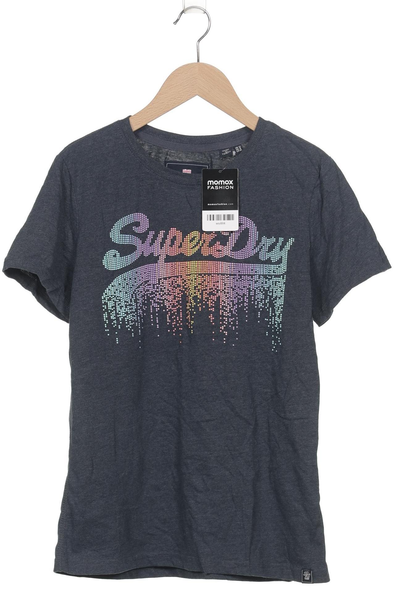 

Superdry Damen T-Shirt, grau, Gr. 40