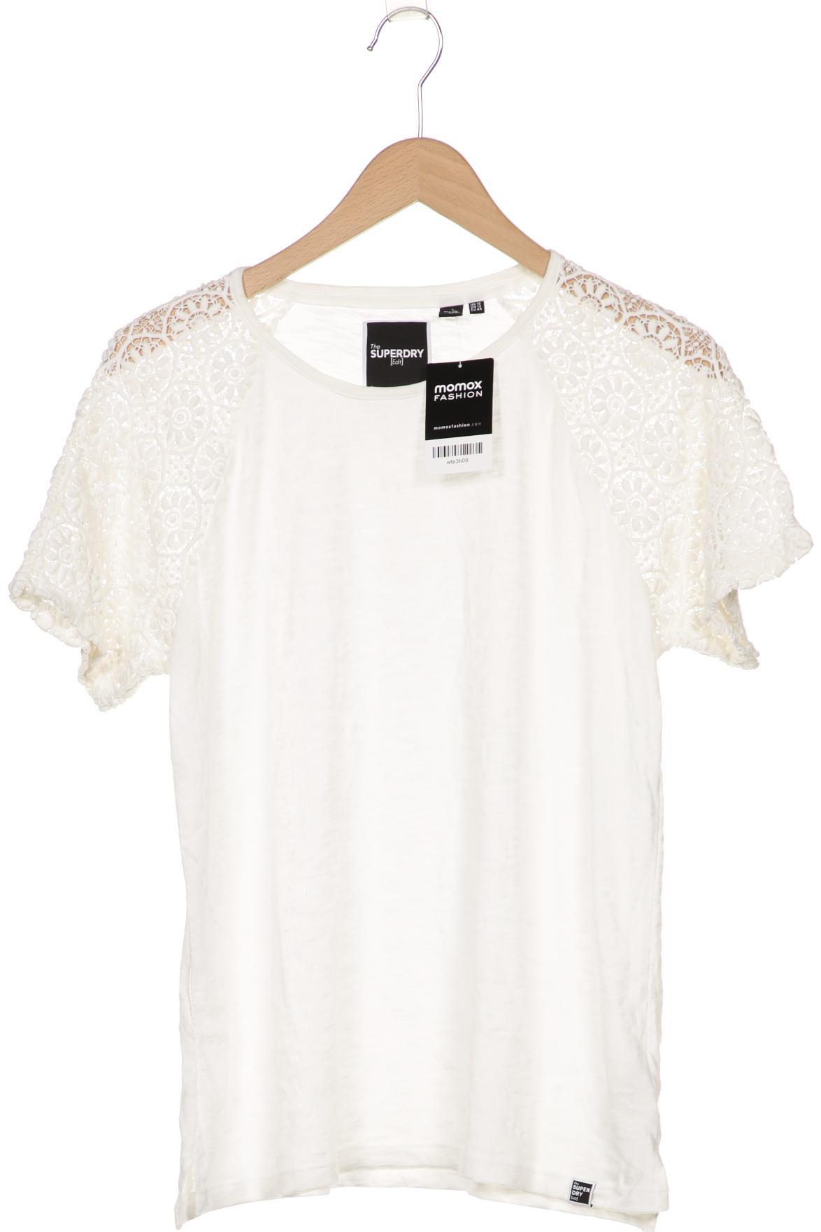 

Superdry Damen T-Shirt, cremeweiß