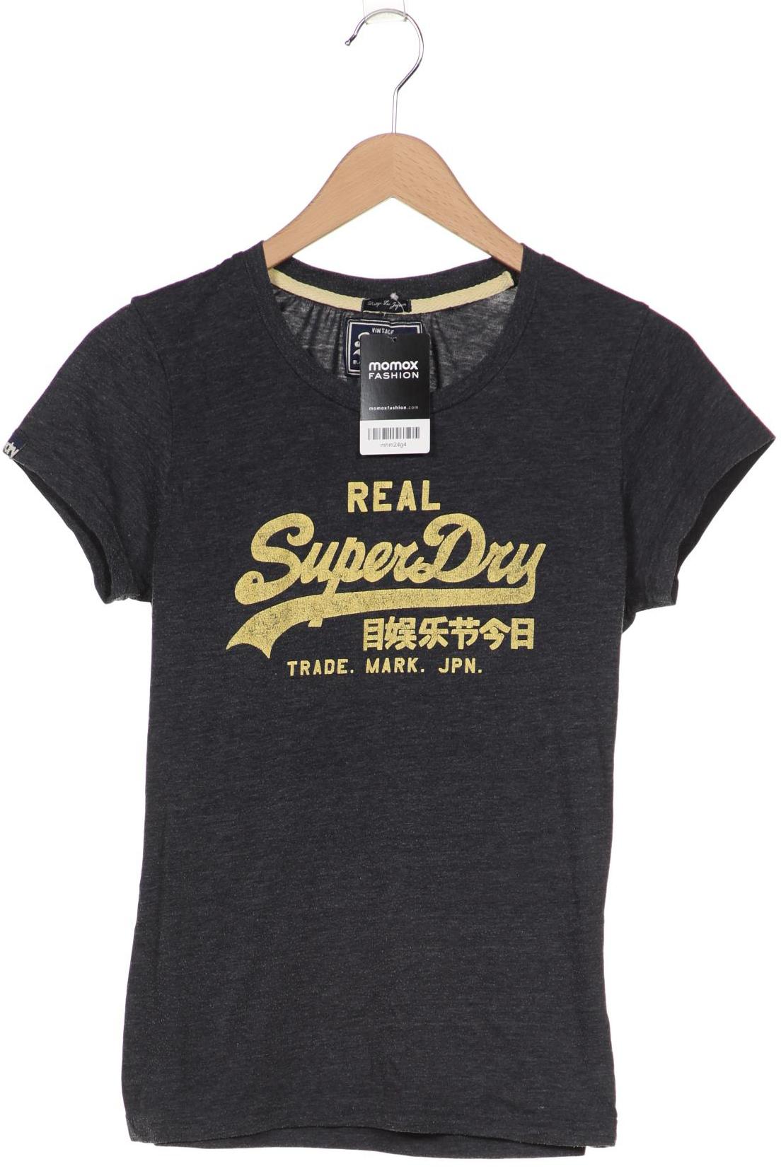 

Superdry Damen T-Shirt, grau, Gr. 42