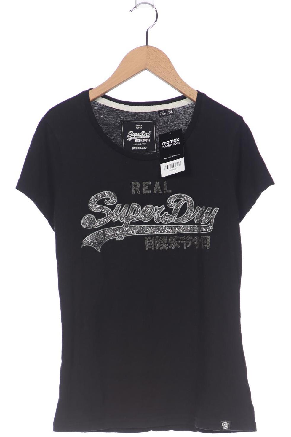 

Superdry Damen T-Shirt, schwarz, Gr. 40