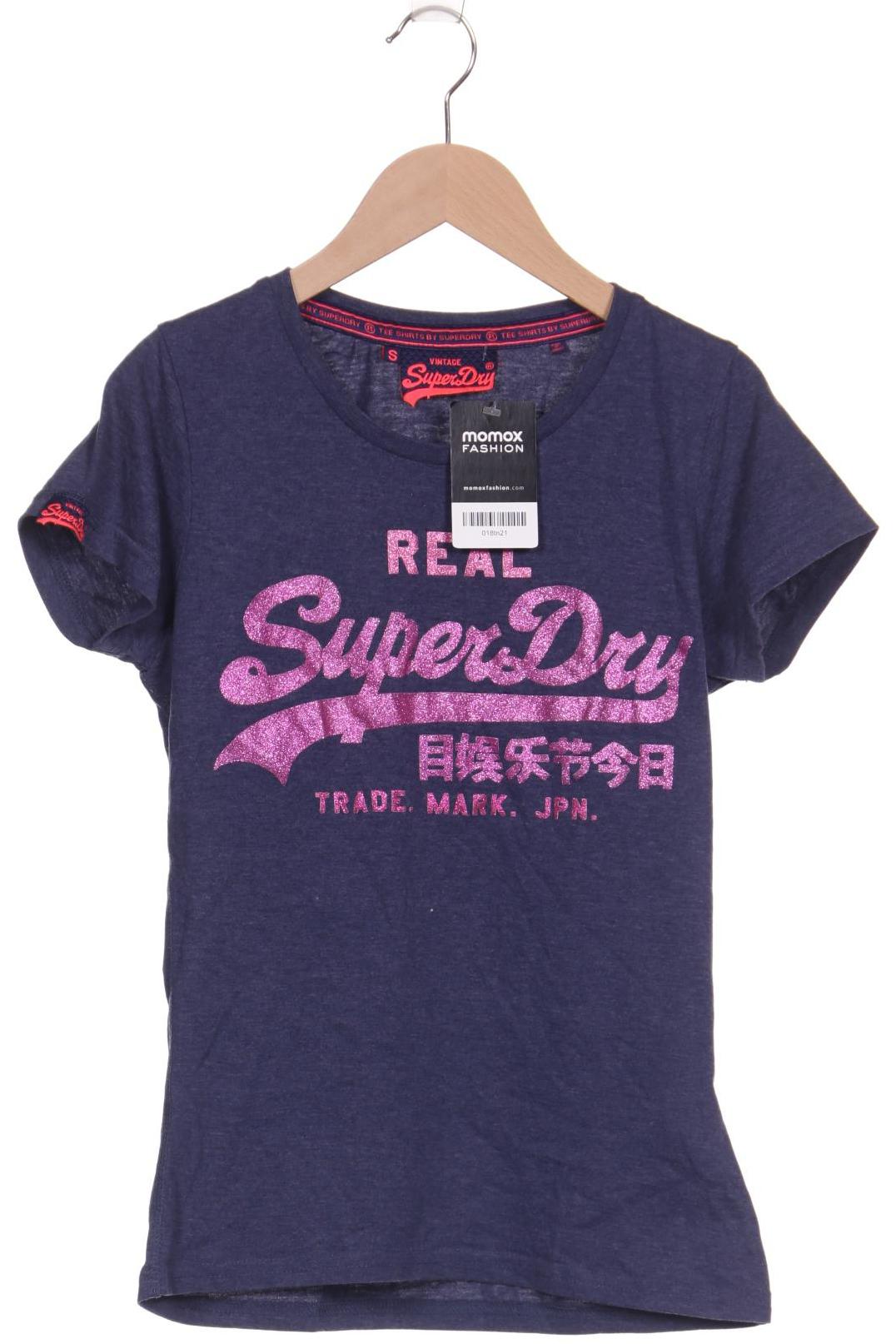 

Superdry Damen T-Shirt, flieder, Gr. 36