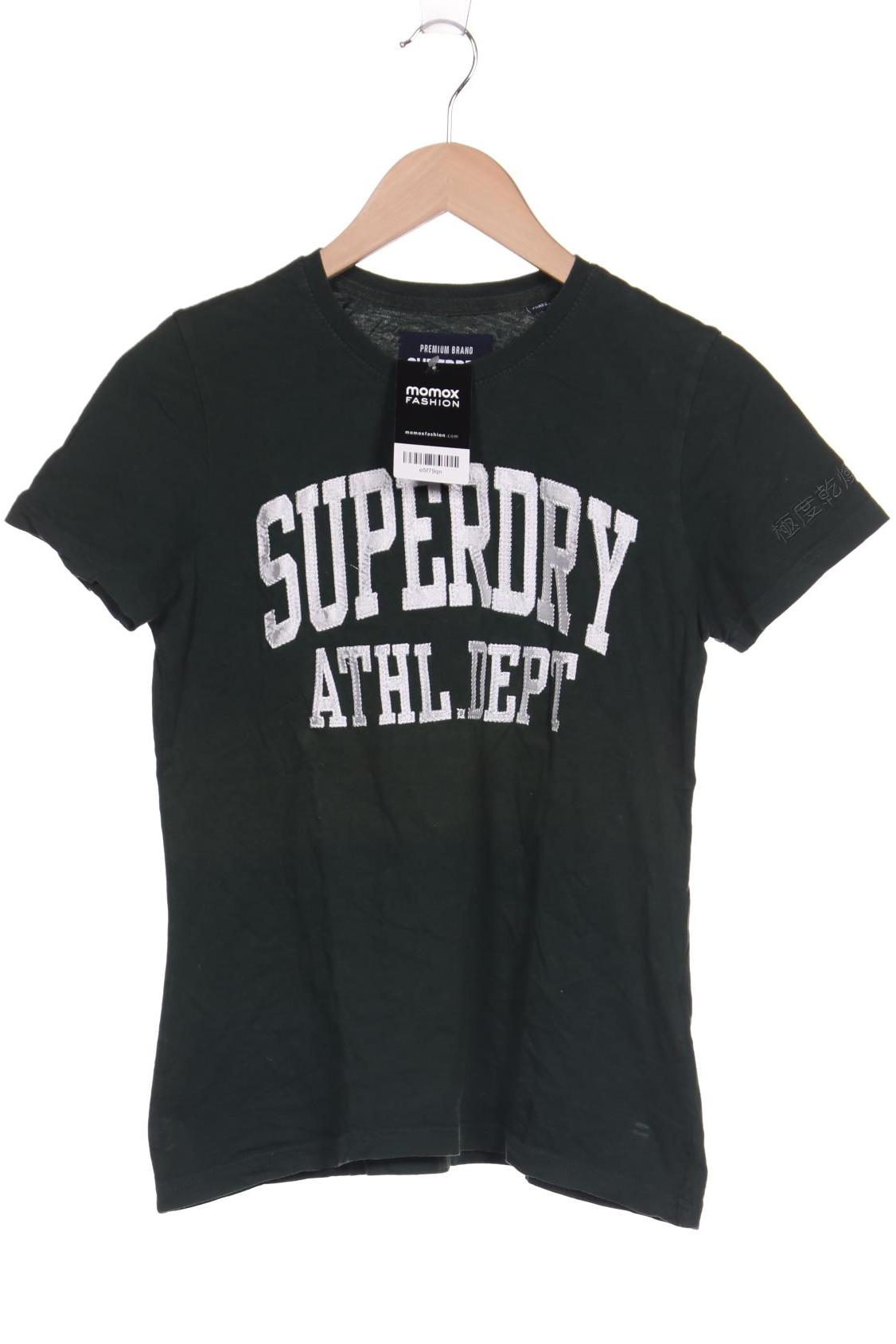 

Superdry Damen T-Shirt, grün, Gr. 38