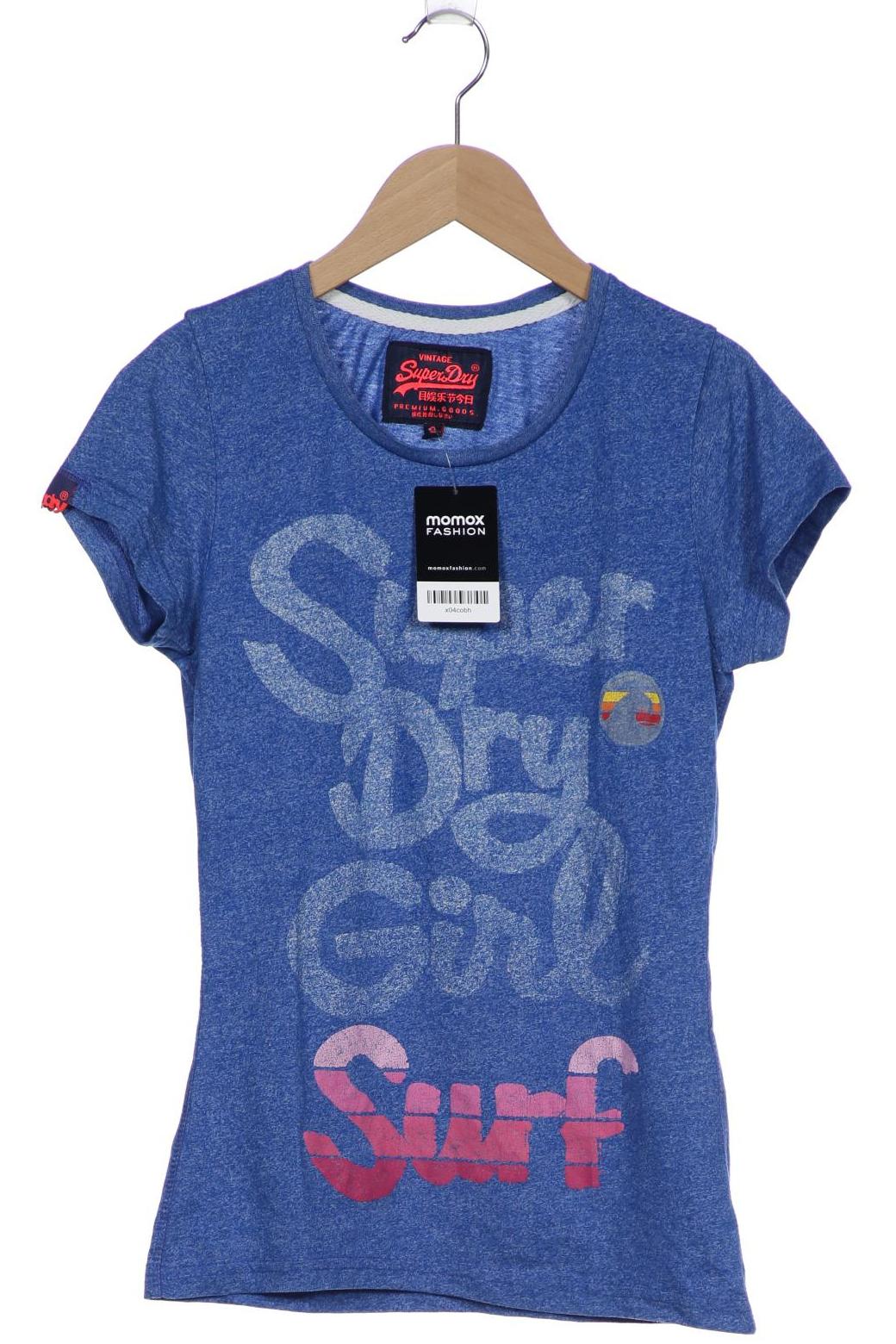 

Superdry Damen T-Shirt, blau