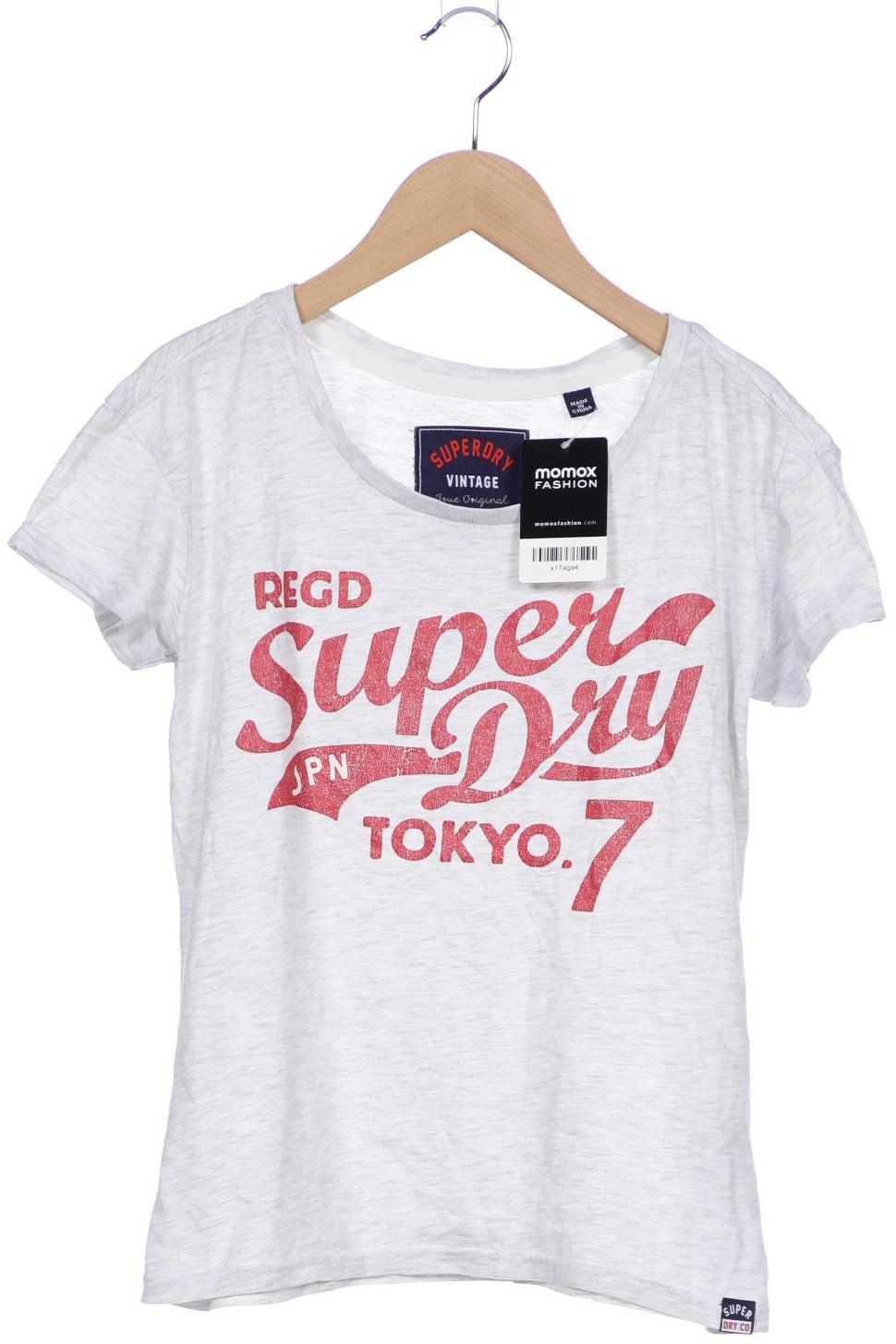 

Superdry Damen T-Shirt, weiß, Gr. 36
