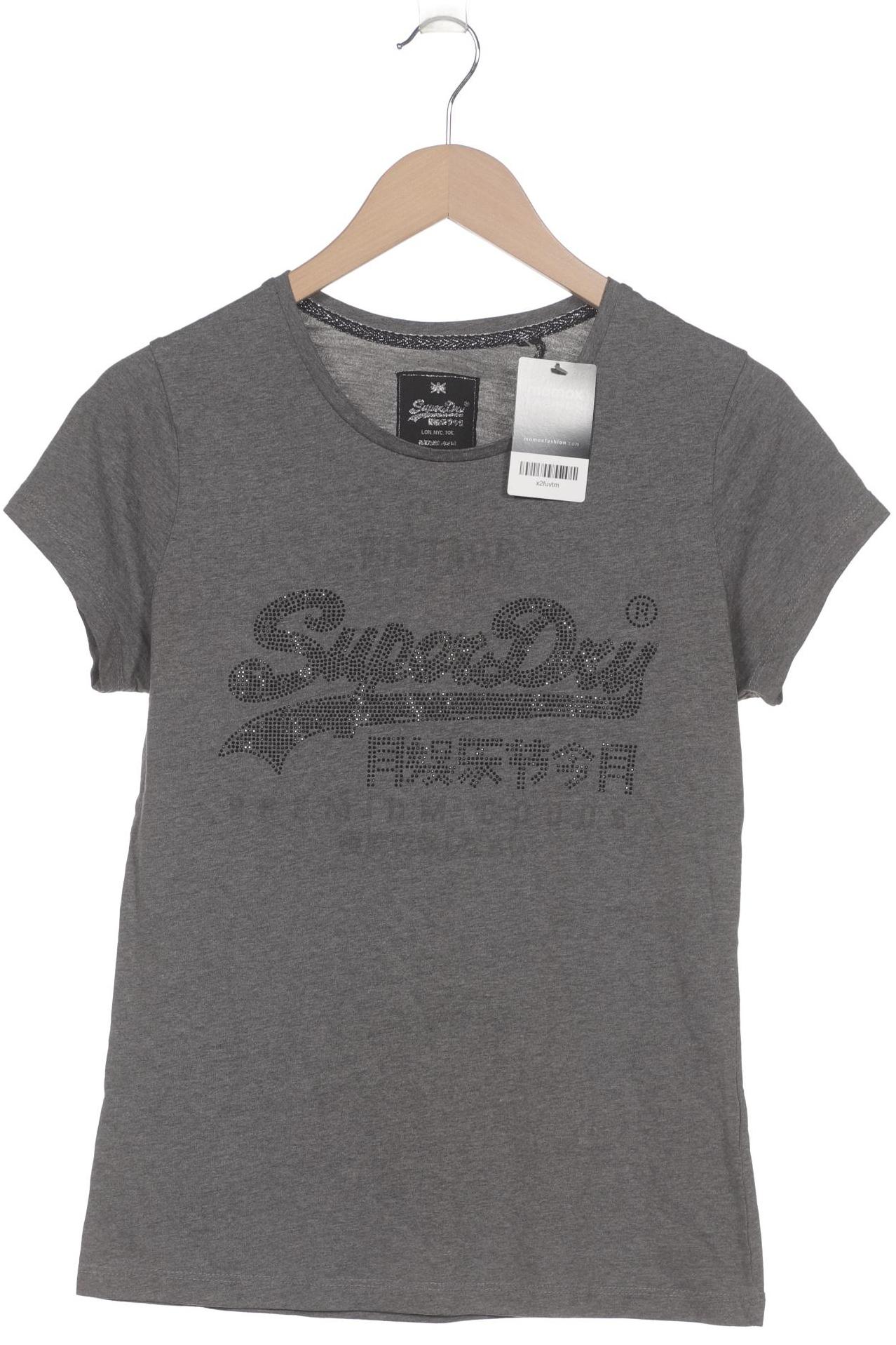

Superdry Damen T-Shirt, grau, Gr. 38