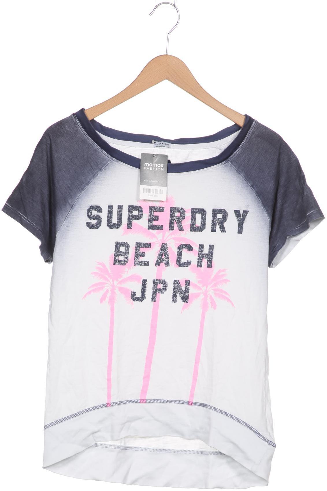

Superdry Damen T-Shirt, weiß, Gr. 38