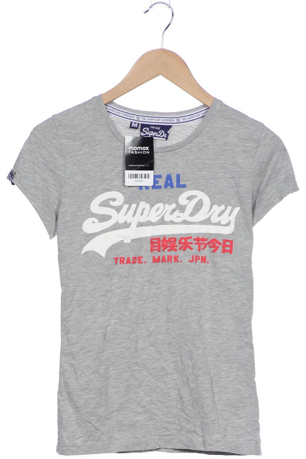 

Superdry Damen T-Shirt, grau, Gr. 38