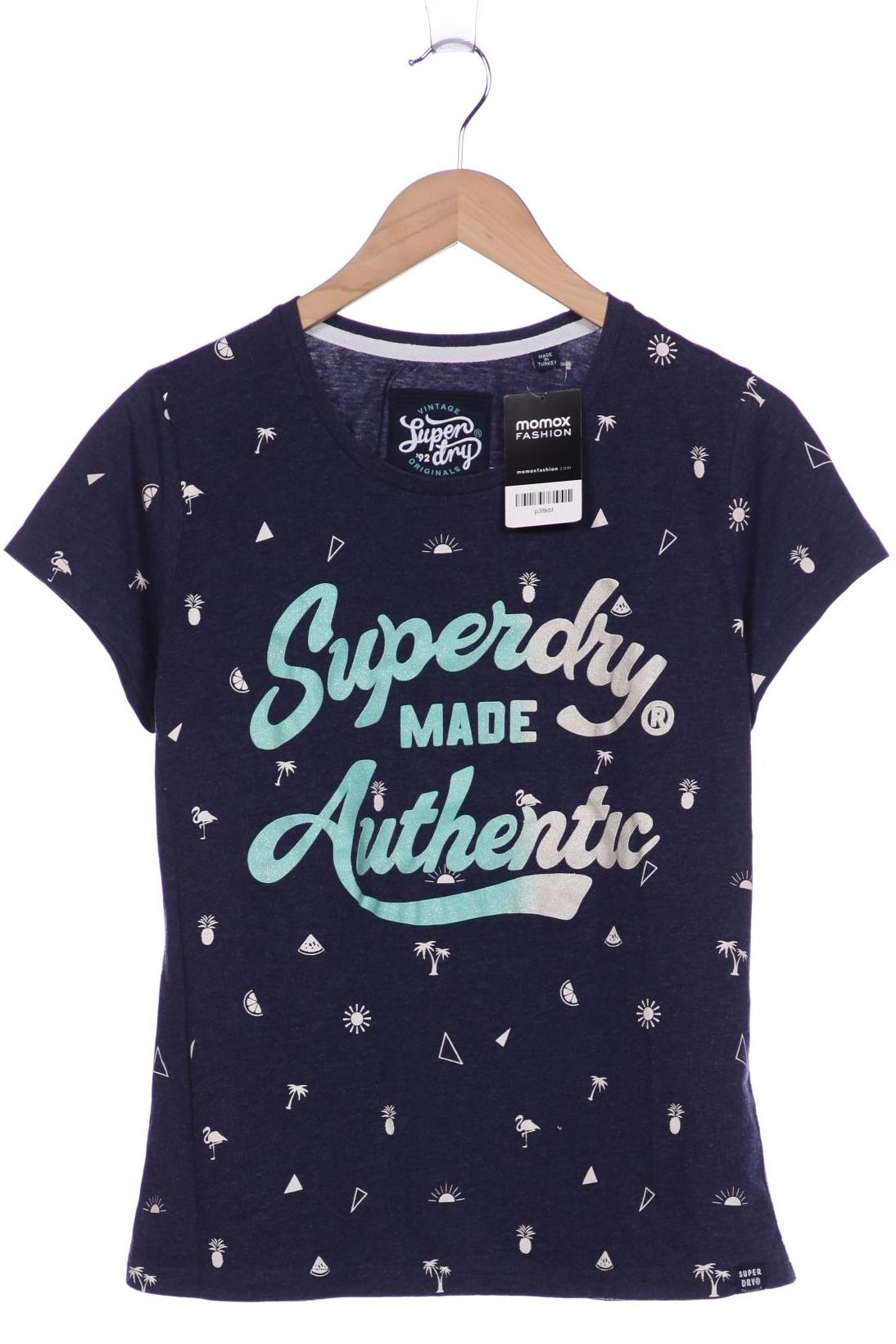 

Superdry Damen T-Shirt, marineblau, Gr. 44