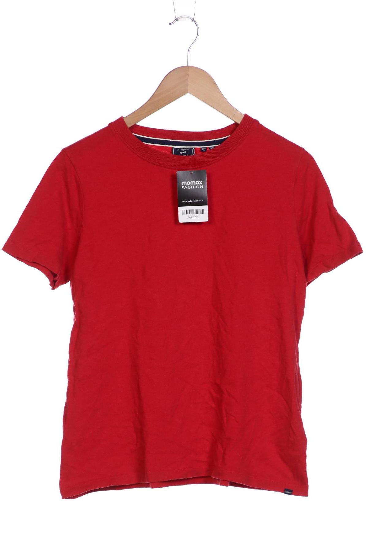 

Superdry Damen T-Shirt, rot, Gr. 10
