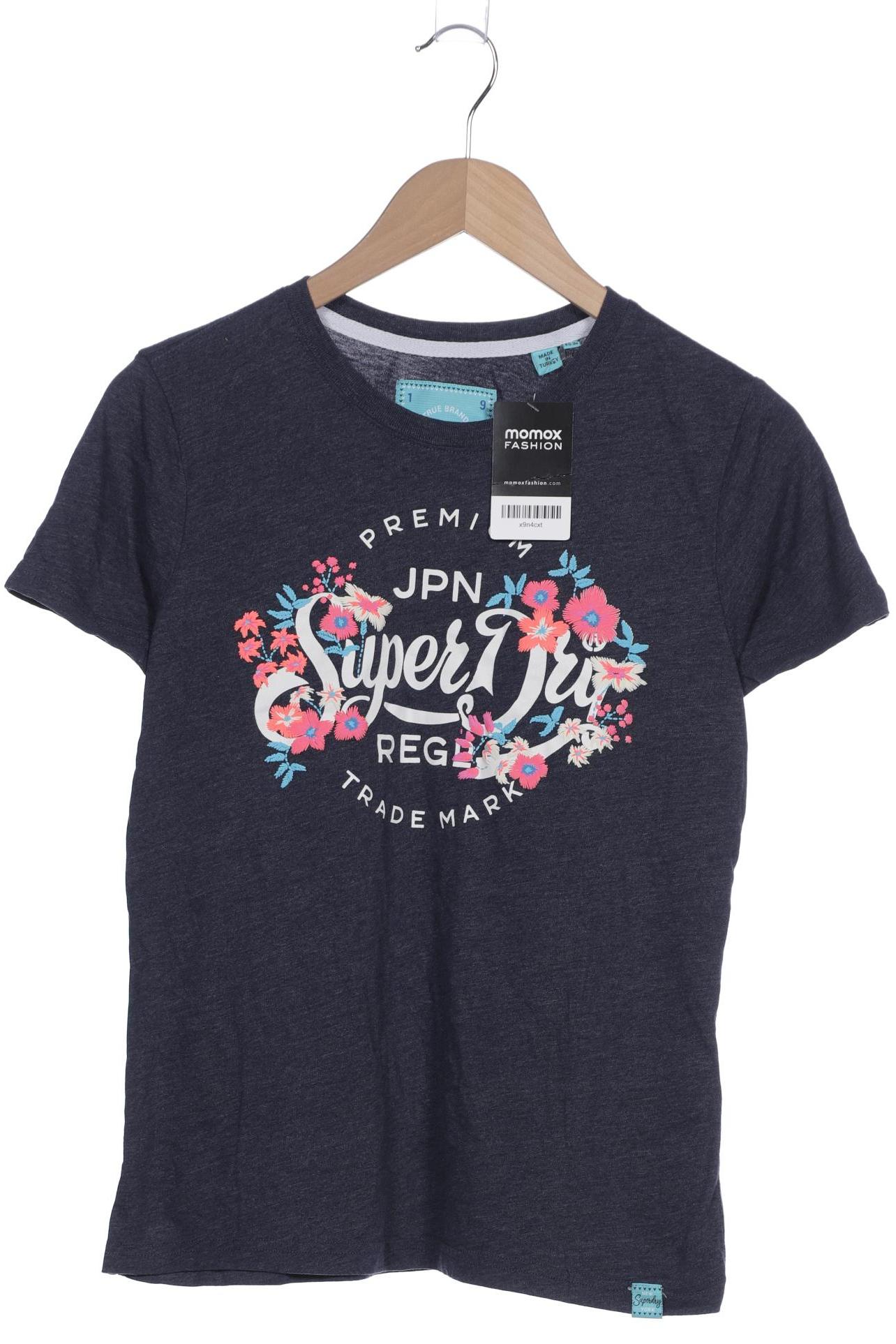 

Superdry Damen T-Shirt, marineblau, Gr. 38