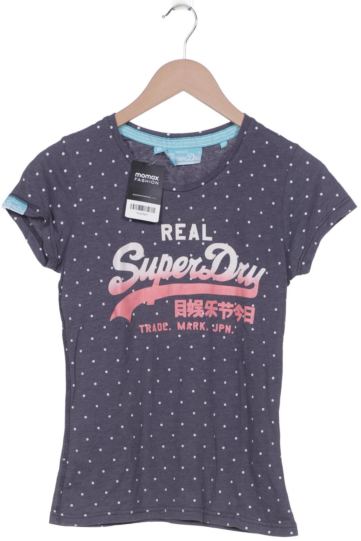 

Superdry Damen T-Shirt, grau, Gr. 36