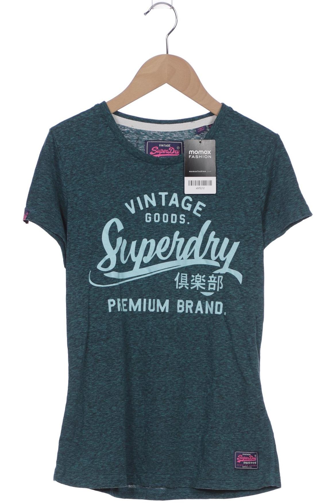 

Superdry Damen T-Shirt, türkis, Gr. 40