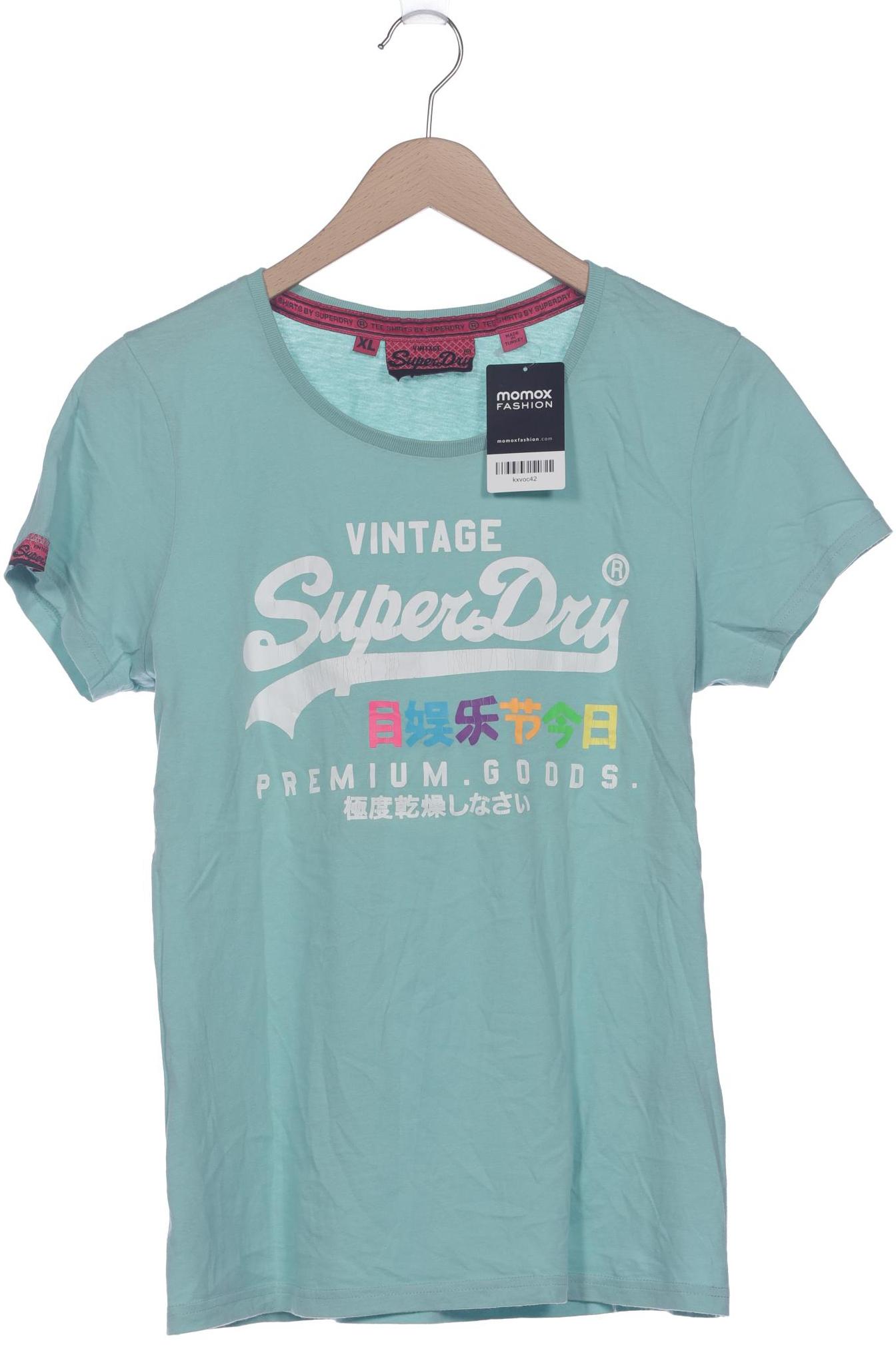 

Superdry Damen T-Shirt, türkis, Gr. 44