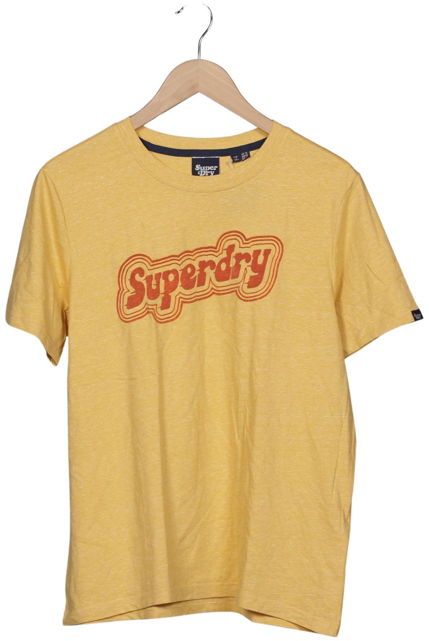 

Superdry Damen T-Shirt, gelb, Gr. 44