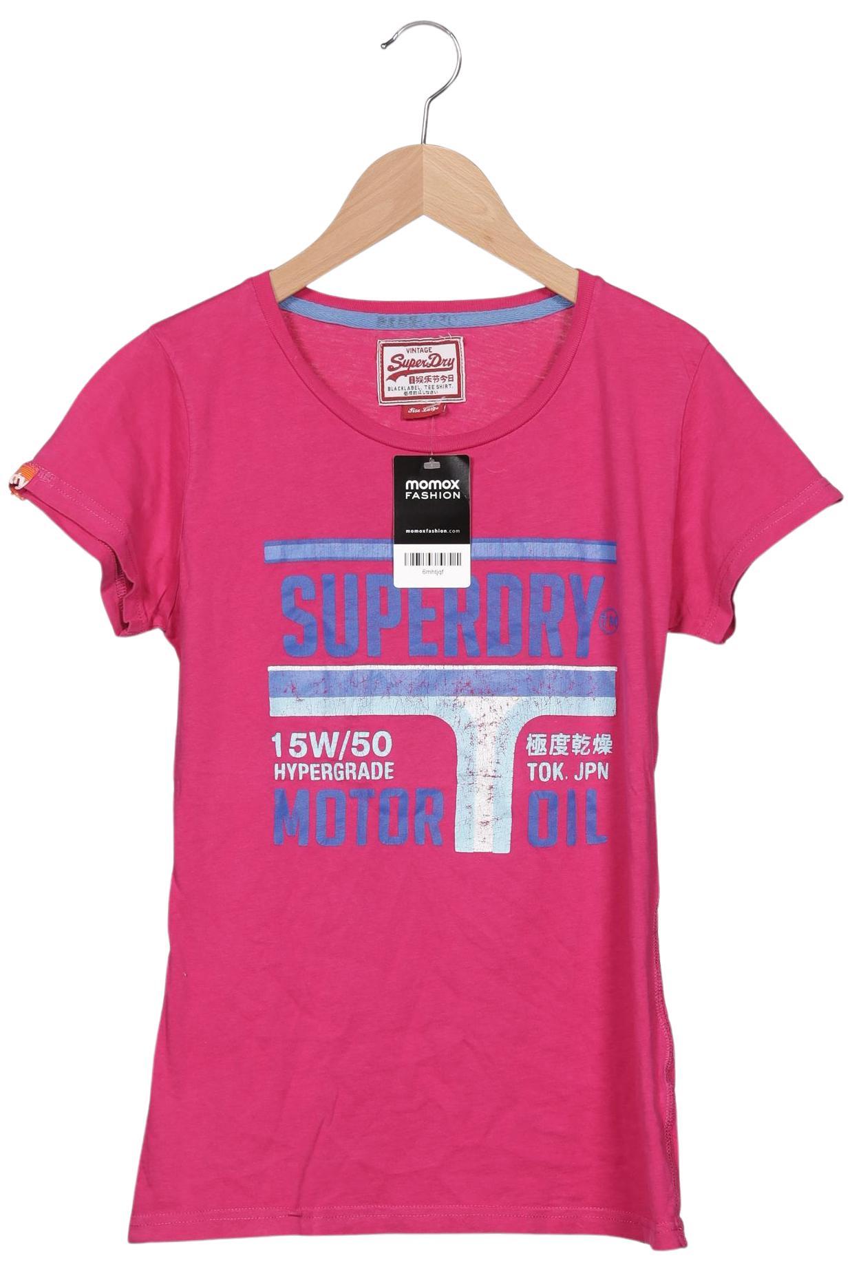 

Superdry Damen T-Shirt, pink, Gr. 42